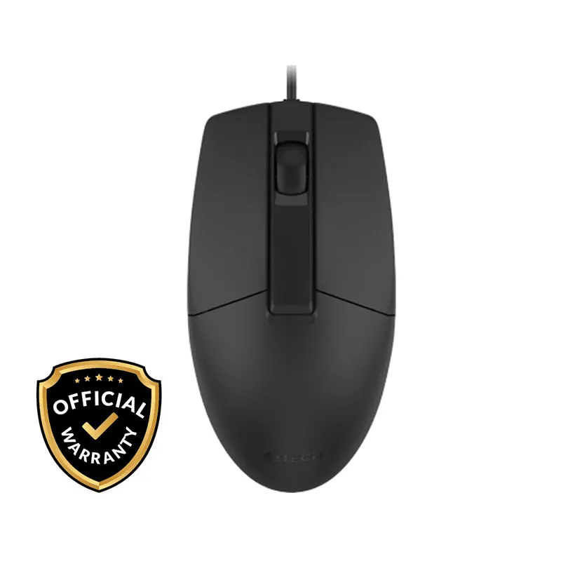 A4tech OP-330 1200DPI Optical USB Mouse-Black