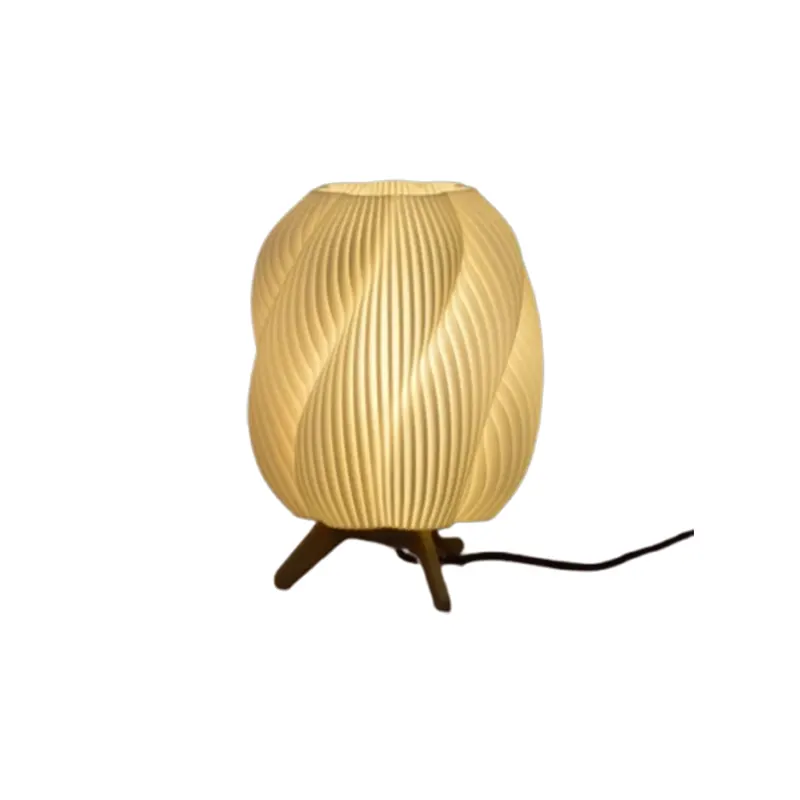 Aurora 3D Printed Swirl Lamp