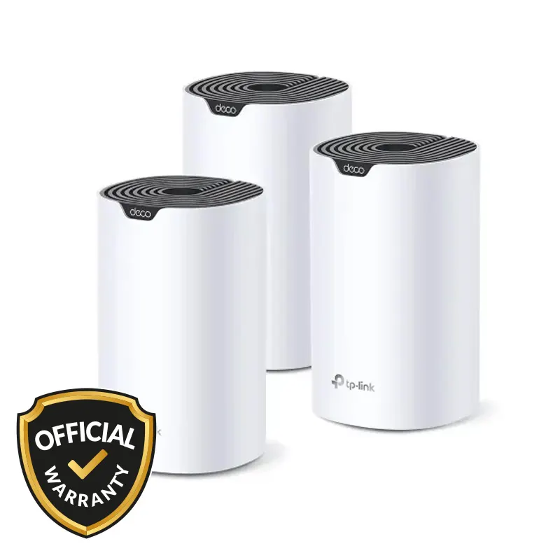 TP-Link Deco S7 AC1900 Dual Band Wi-Fi Mesh Router (3-Pack)