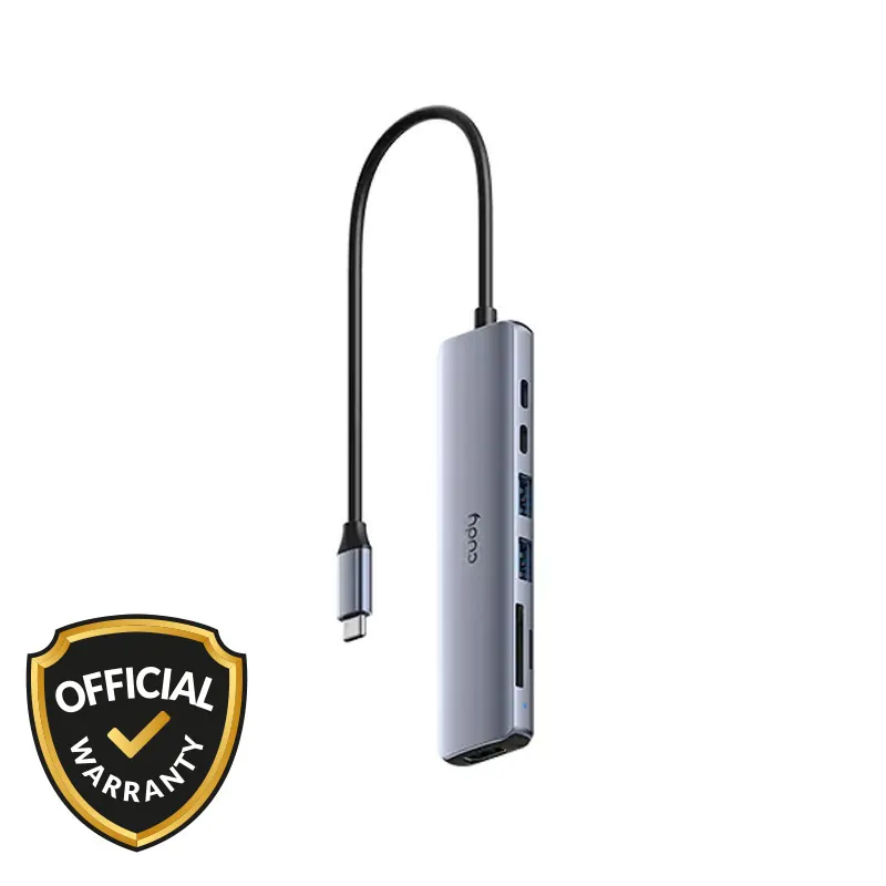 Cudy UH407 7-In-1 HDMI SD/TF 4K USB-C Hub