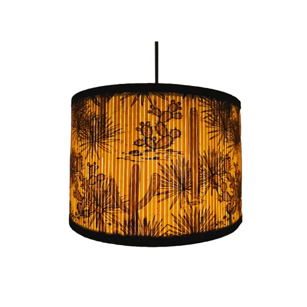 Ceiling Mount Bamboo Lamp Shade (PB-05)