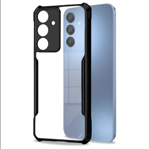 For Samsung Galaxy A15 4G Transparent Back Case Luxury Xundu Shock-Proof Bumper Protective Phone Cover