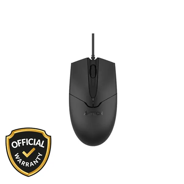 A4Tech OP-550S Wired Silent Click Optical Mouse
