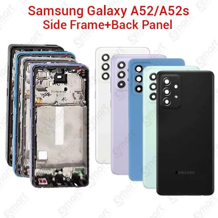 samsung galaxy A52s (Backshell) Back Panel with Side Frame Housing Replacement Parts Price in Bangladesh - Mobile.com.bd