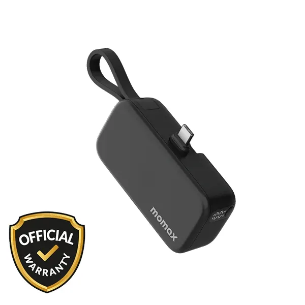 Momax 1-Power 5000mAh Mini 3-in-1 Power Bank (TYPE- C)