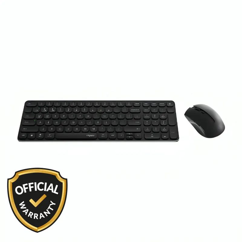 Rapoo 9350S Multi-Mode Wireless Ultra-Slim Compact Keyboard & Mouse Combo