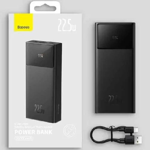 Baseus PPXJ30 Star Lord Digital Display 22.5W 30000mAh Fast Charge Power Bank
