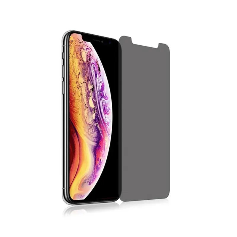 Baykron Privacy Filtered Tempered Glass Screen Protector for iPhone XR