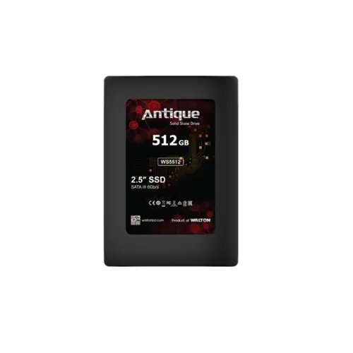 Walton Antique WS5512M 512GB 2.5” SATAIII SSD Others Price in Bangladesh - Mobile.com.bd