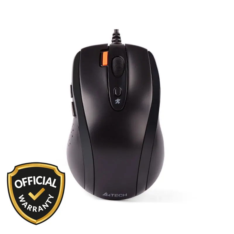 A4tech N-70FX 7 Button Optical Wired Mouse-Black