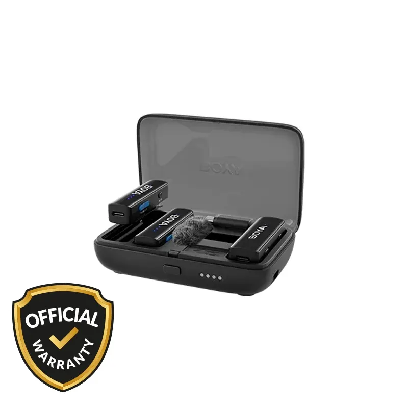 Boya Boyalink C2 3-In-1 Compact Wireless Microphone
