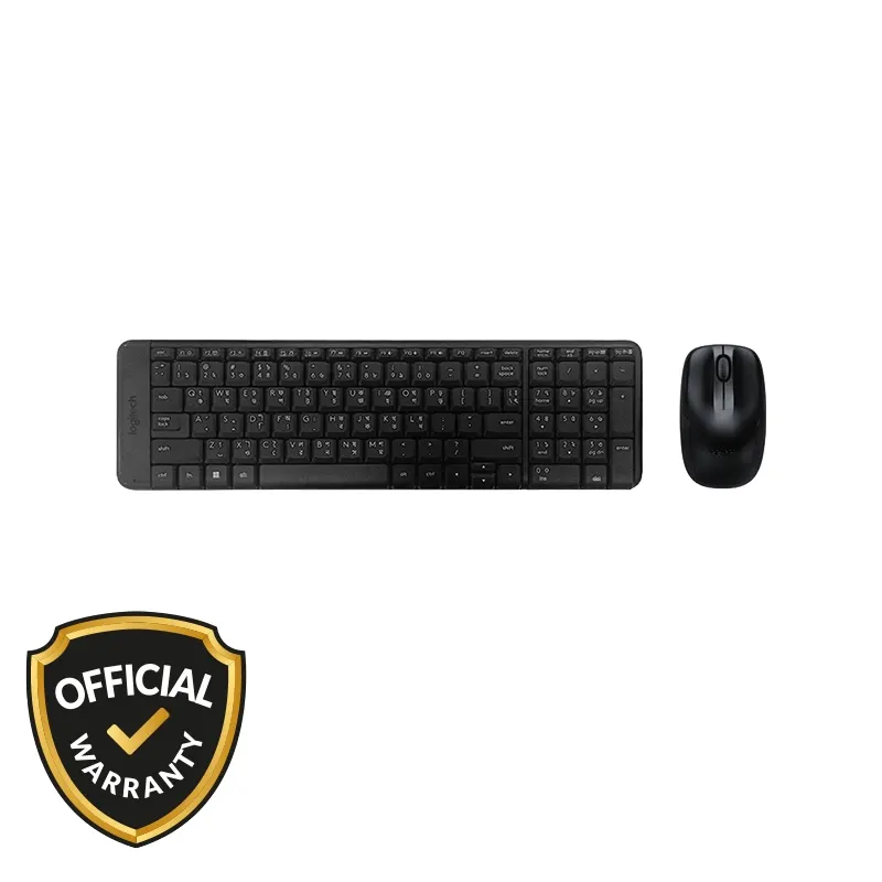 Logitech MK220 Bangla Wireless Keyboard & Mouse Combo- Black & Grey