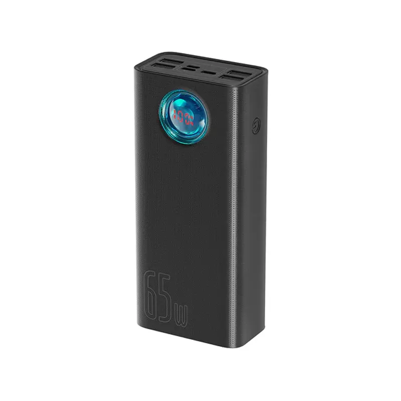 Baseus 65W 30000mAh Amblight Digital Display Power Bank (PPLG-A01) - Black