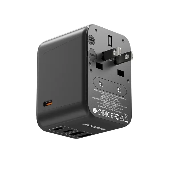 Momax 1-World 35W 5-Port Travel Adapter