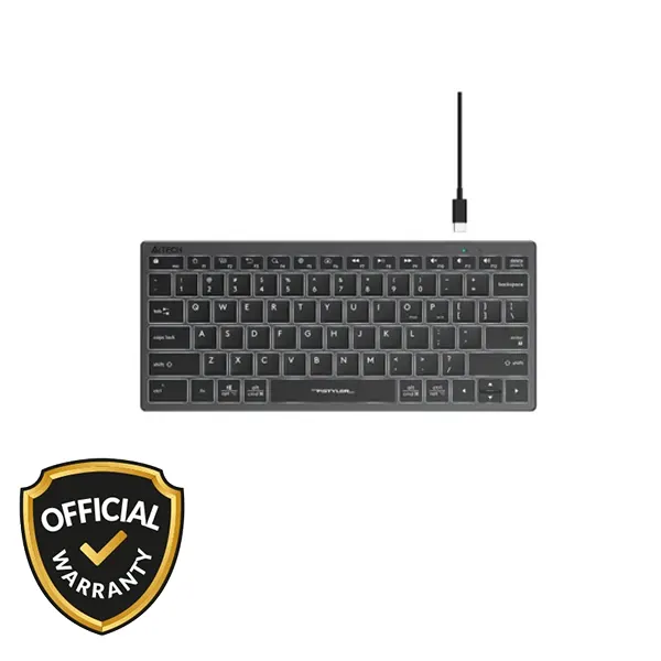A4Tech Fstyler FX61 Scissor Switch USB Type-C Wired Keyboard