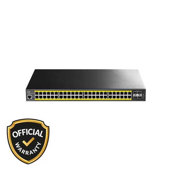 Cudy 48-Port Gigabit Managed PoE++ Switch (GS2048PS4)
