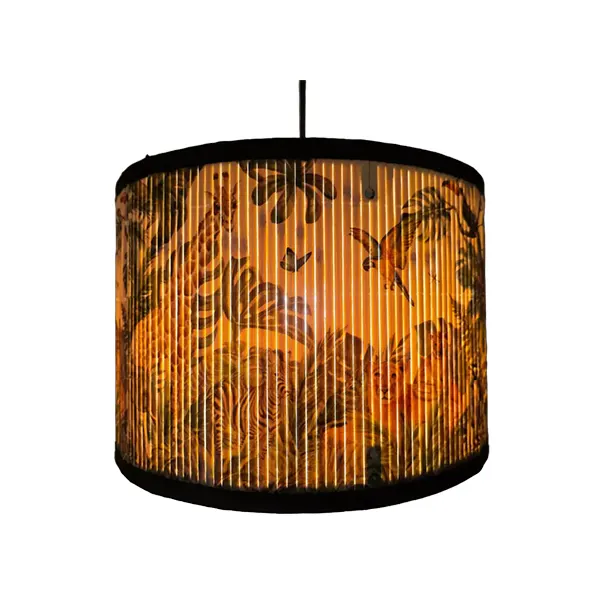 Ceiling Mount Bamboo Lamp Shade (PB-04)