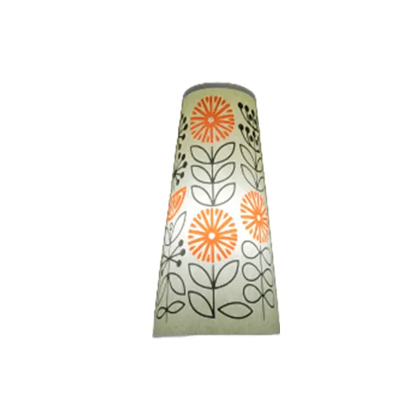 Autumn Bloom Wall-Mounted Big Bulb Shade