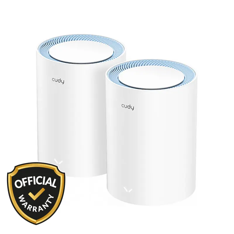 Cudy M1200 AC1200 Whole Home Mesh Wi-Fi Router (2 Pack)