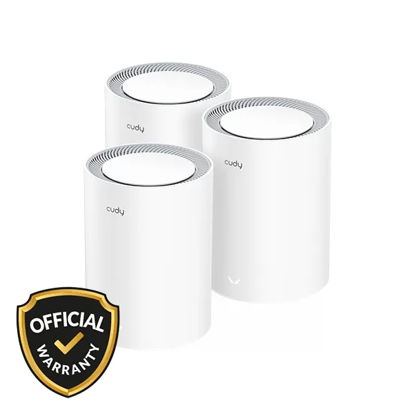 Cudy M3600 BE3600 3-Pack Gigabit Wi-Fi 7 Mesh Router