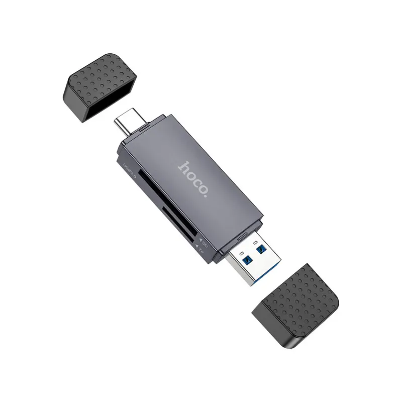 Hoco HB45 Spirit 2-in-1 USB & Type-C 3.0 Card Reader