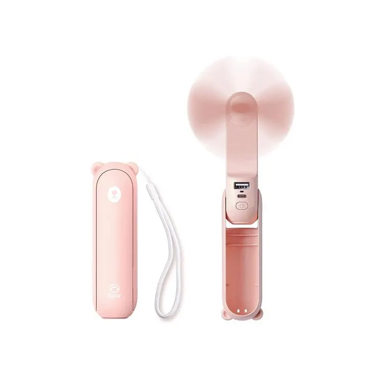 JISULIFE F8X Bear Handheld Foldable Fan