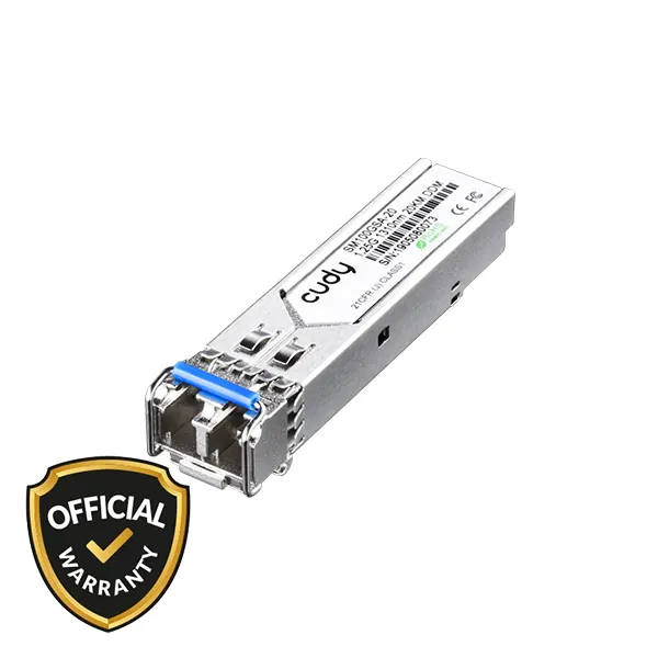 Cudy 1.25G SFP Single-Mode Optical Module Transceiver (SM100GSA-20)