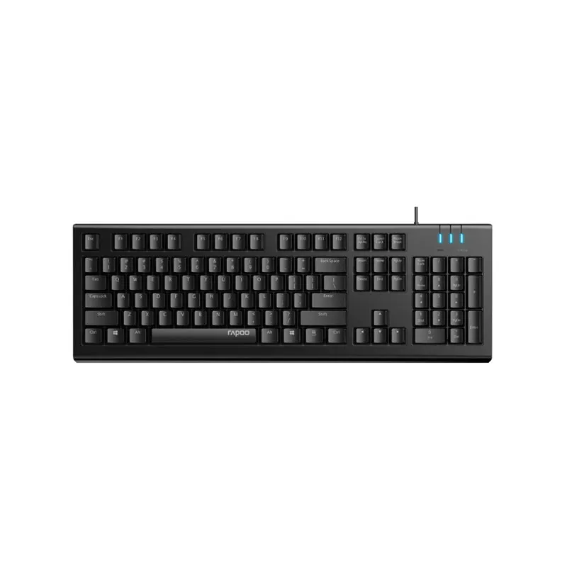 Rapoo NK1800 Entry Level Wired Keyboard - Black