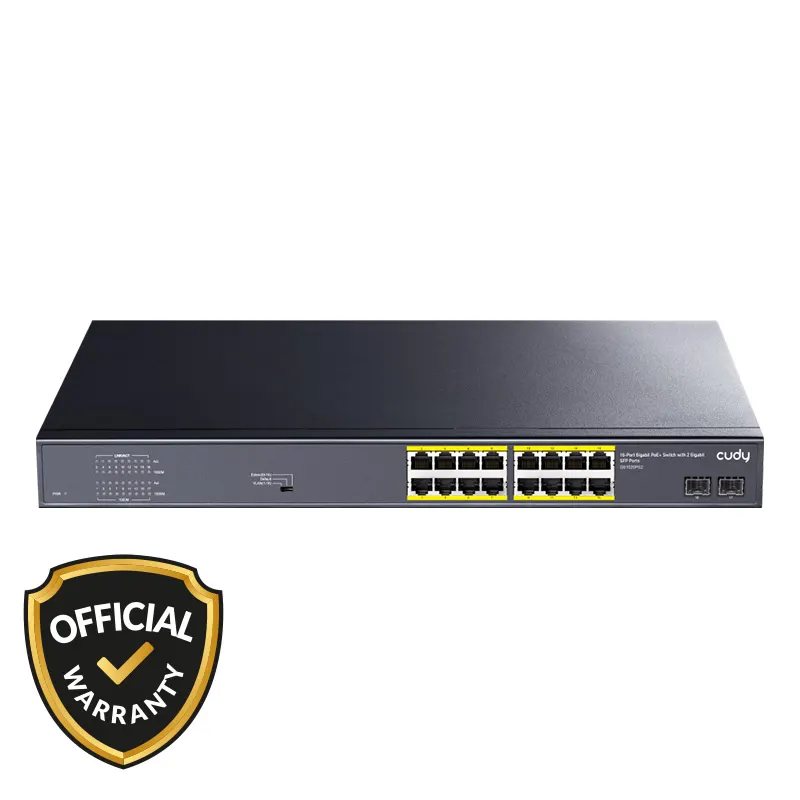 Cudy GS1020PS2 16 Port Gigabit PoE+ Switch