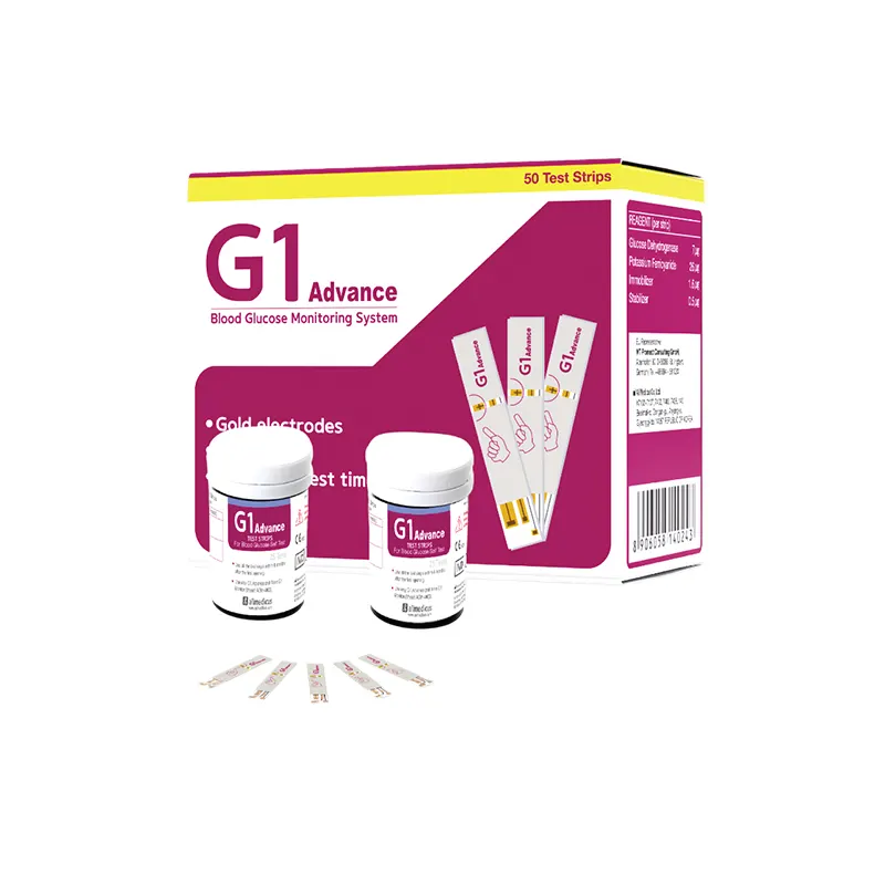 G1 Advance Blood Glucose Strip (50Pcs)