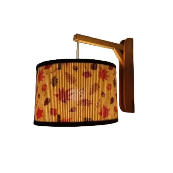 Wall Mount Bamboo Lamp Shade (PB-03)