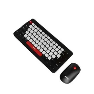 Jedel WS681B BT Wireless Gaming Keyboard & Mouse Combo Mouse & Keyboard Price in Bangladesh - Mobile.com.bd