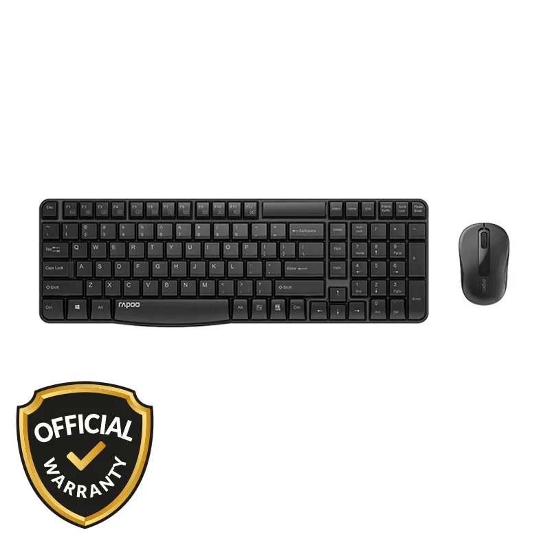 Rapoo X1800S Wireless Optical Mouse & Keyboard Combo Set