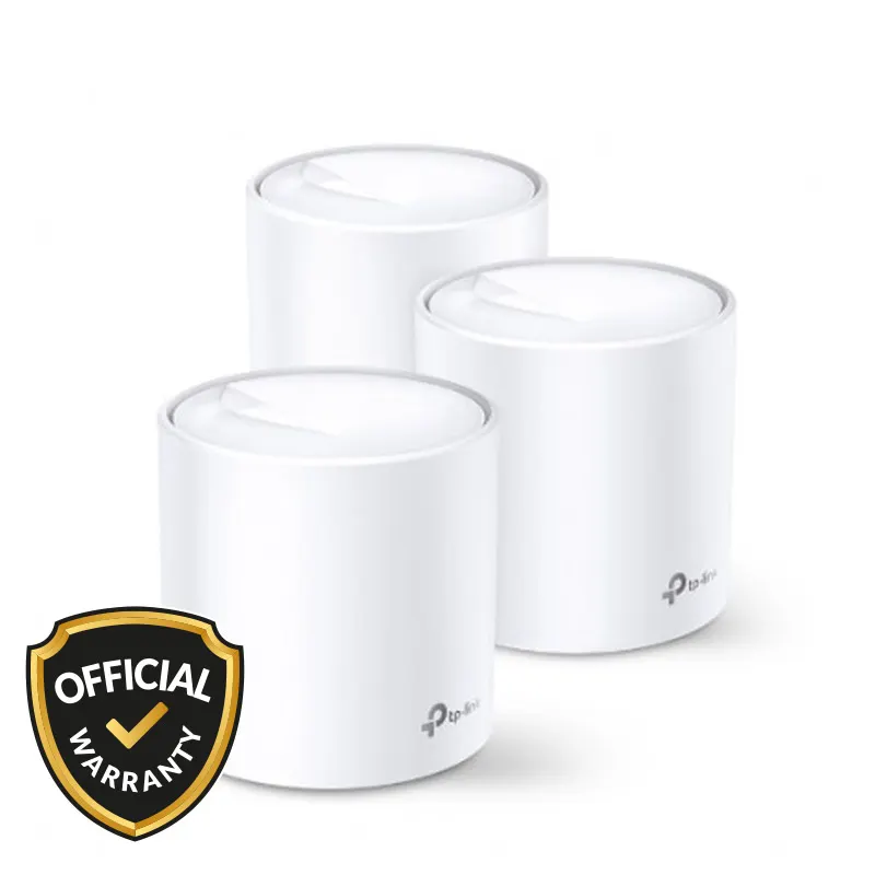 TP-Link Deco X20 AX1800 Wi-Fi 6 Mesh Router (3-pack)
