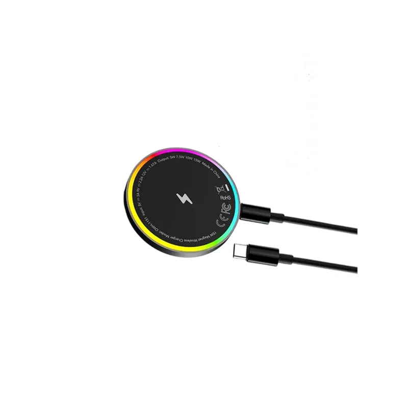 Oraimo PowerDock 15W Wireless Charging Pad with Type-C to Type-C Cable (OWH-1151)