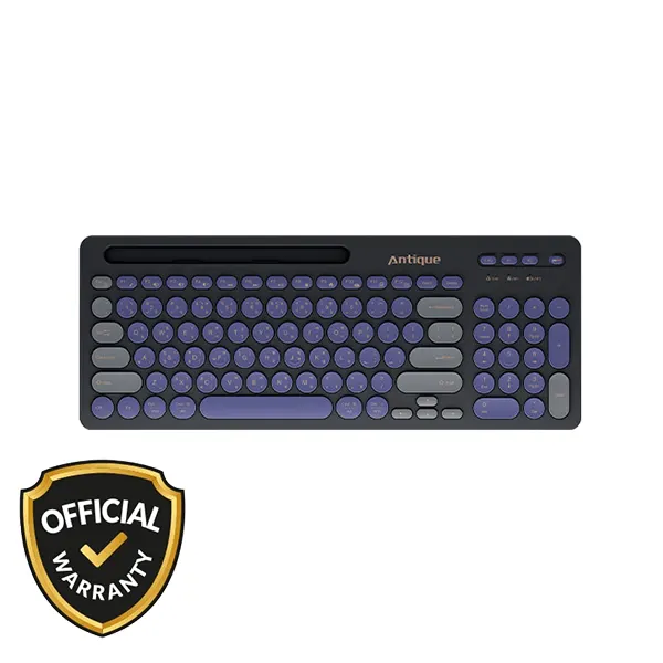 Walton Antique Wireless Keyboard (WKSR005RN)
