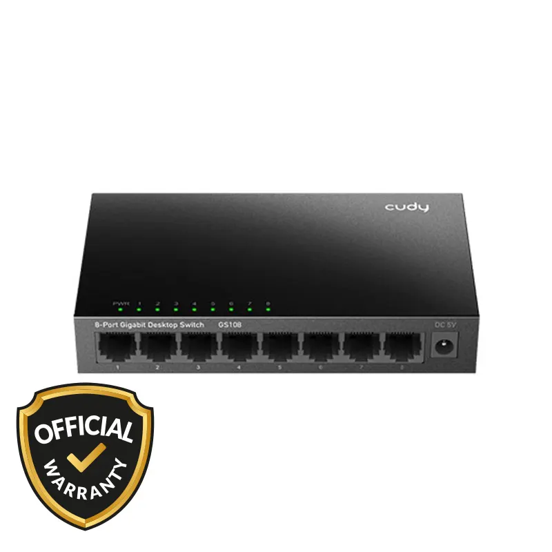 Cudy GS108 8 Port Gigabit Desktop Switch