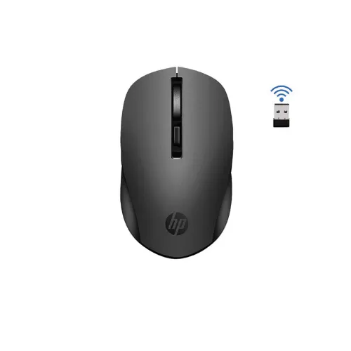 Hp S1000 PLUS Black Wireless Mouse Price in Bangladesh - Mobile.com.bd