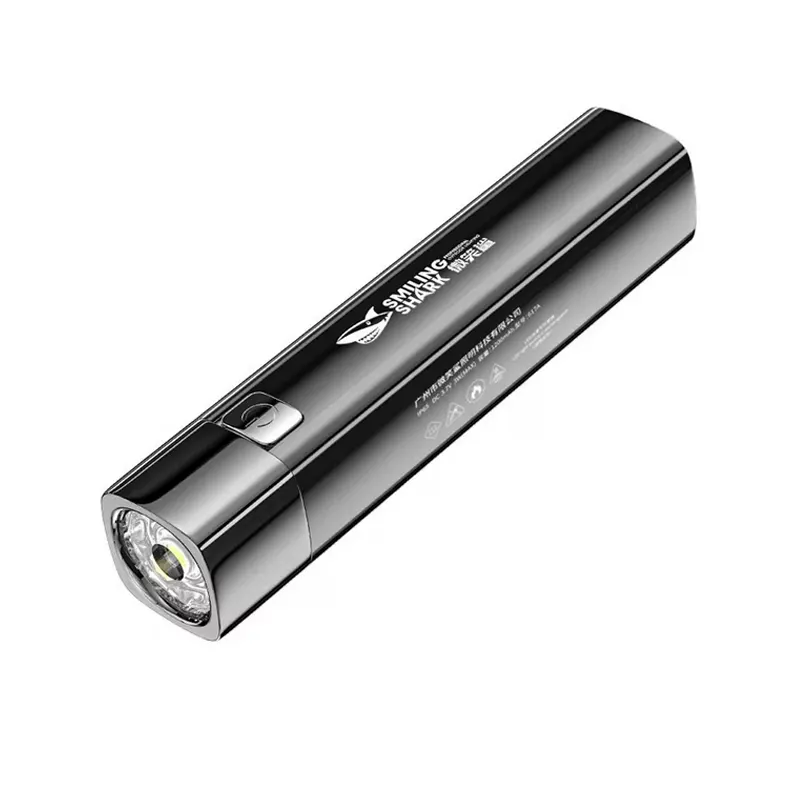 Smiling Shark 617A LED Rechargeable Torch Light