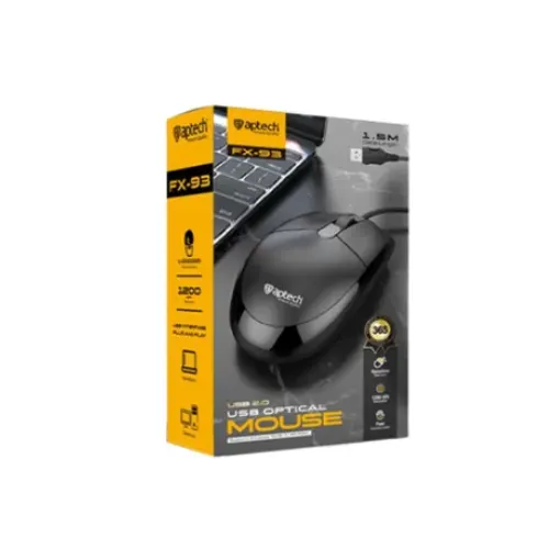 Aptech Fx93 High Precision Optical Mouse Price in Bangladesh - Mobile.com.bd