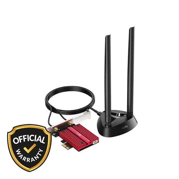 Cudy AX5400 Wi-Fi 6E Bluetooth 5.3 PCI-E Adapter (WE4000)