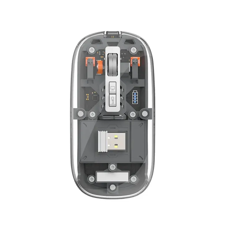 WiWU WM105 Crystal 2.4G Removal Cover Wireless Mouse