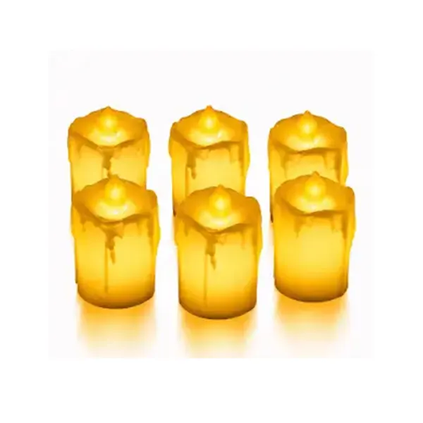 Decorative 6pcs Candle Light Set