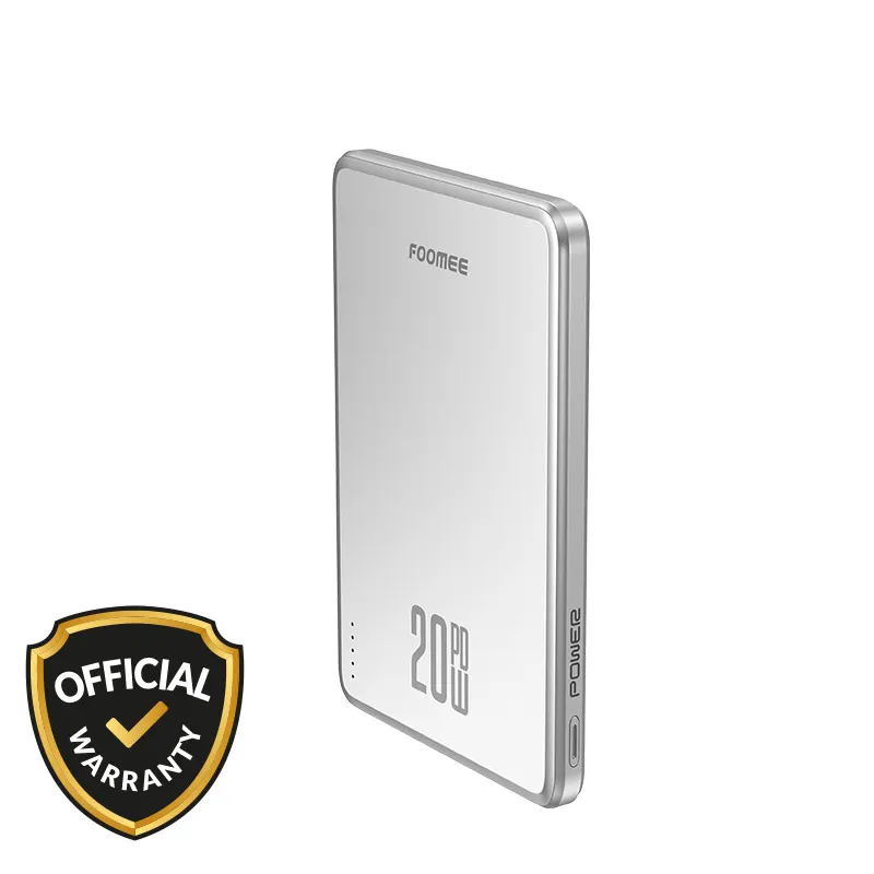 Foomee 5000mAh Wireless Charging Super Slim Power Bank (AM05)