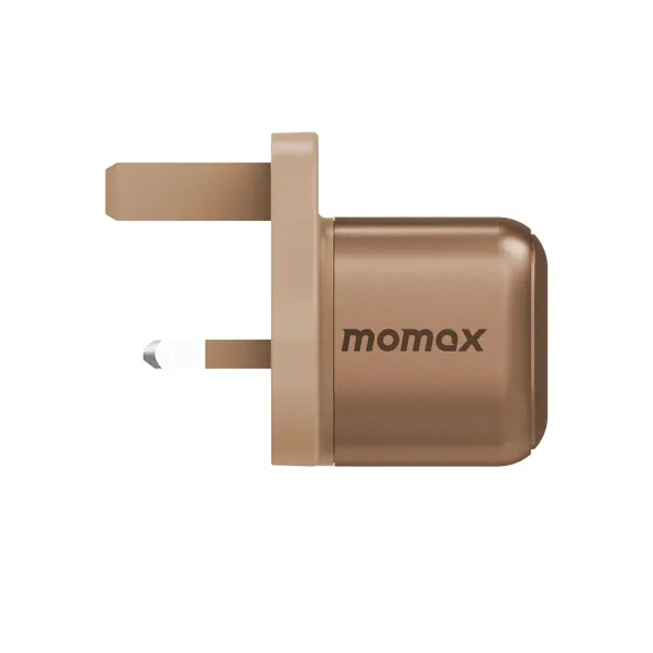 Momax 1-Charge 30W 1-Port GaN Adapter (UK Plug)