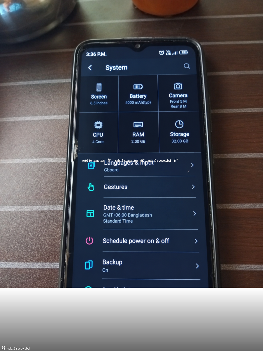Itel Itel vision 1pro